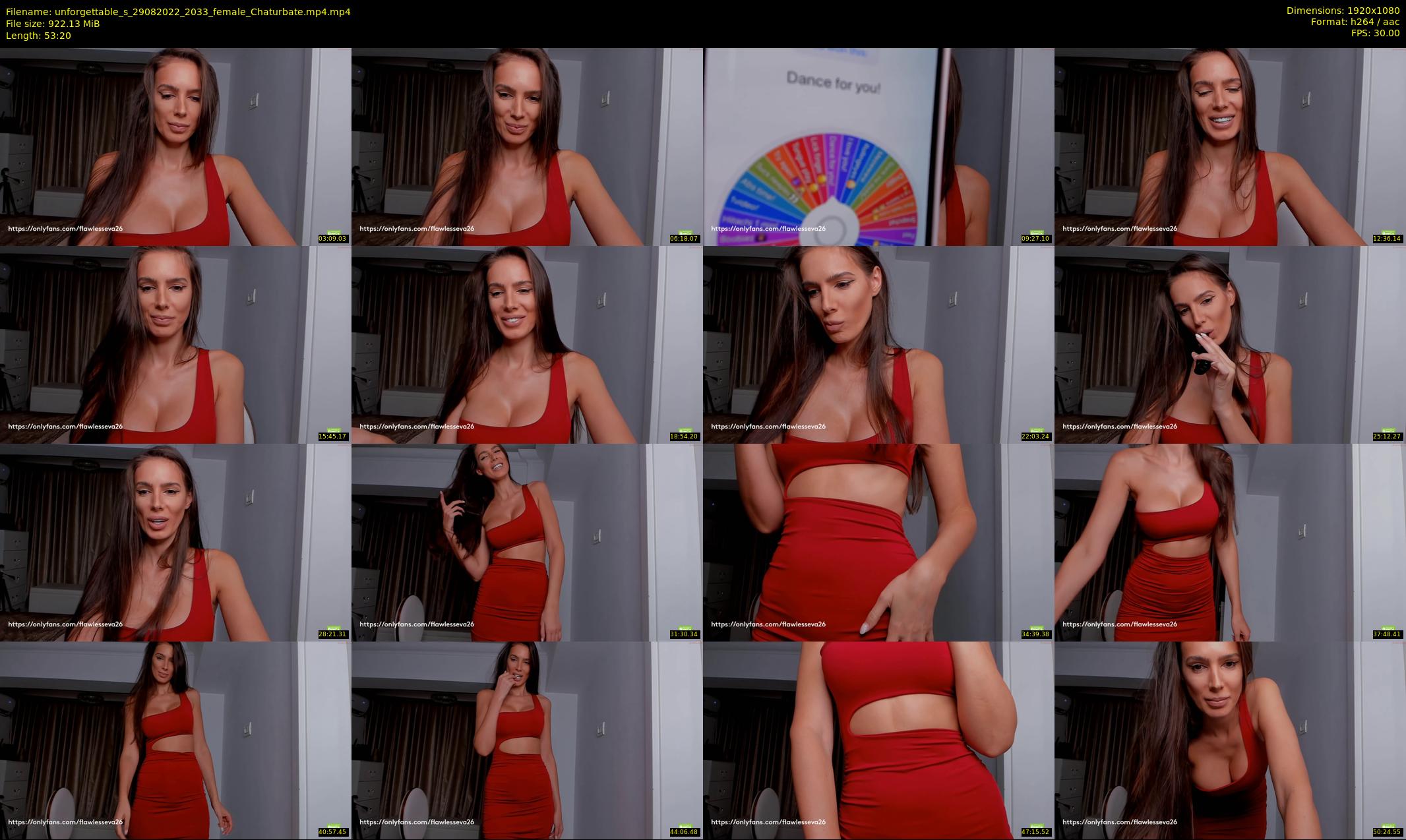 unforgettable_s — 54 minute Chaturbate female cam show recording, 1080p, Aug 29, 2022