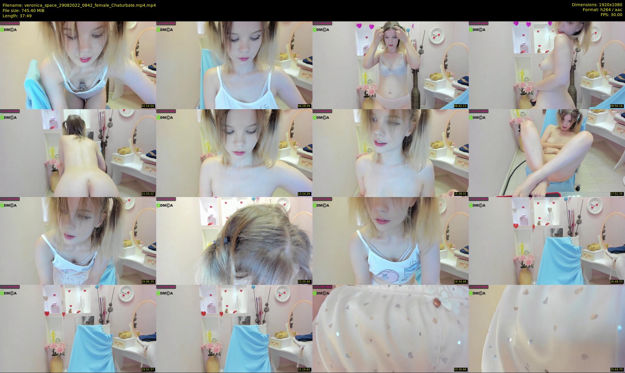 veronica_space — 38 minute Chaturbate female cam show recording, 1080p, Aug 29, 2022