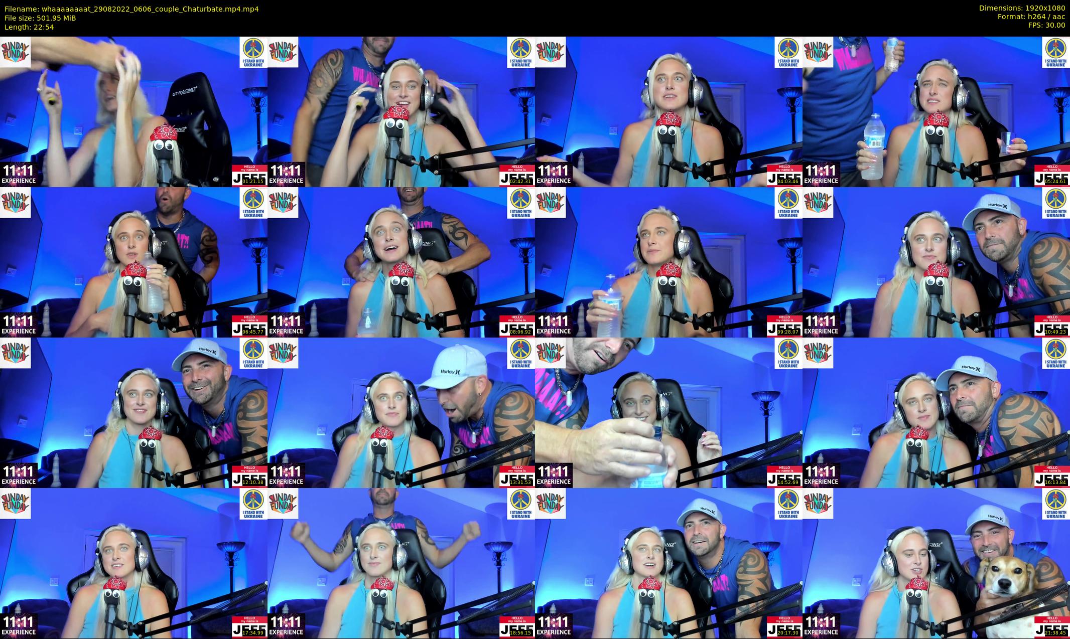 whaaaaaaaat — 23 minute Chaturbate couple cam show recording, 1080p, Aug 29, 2022