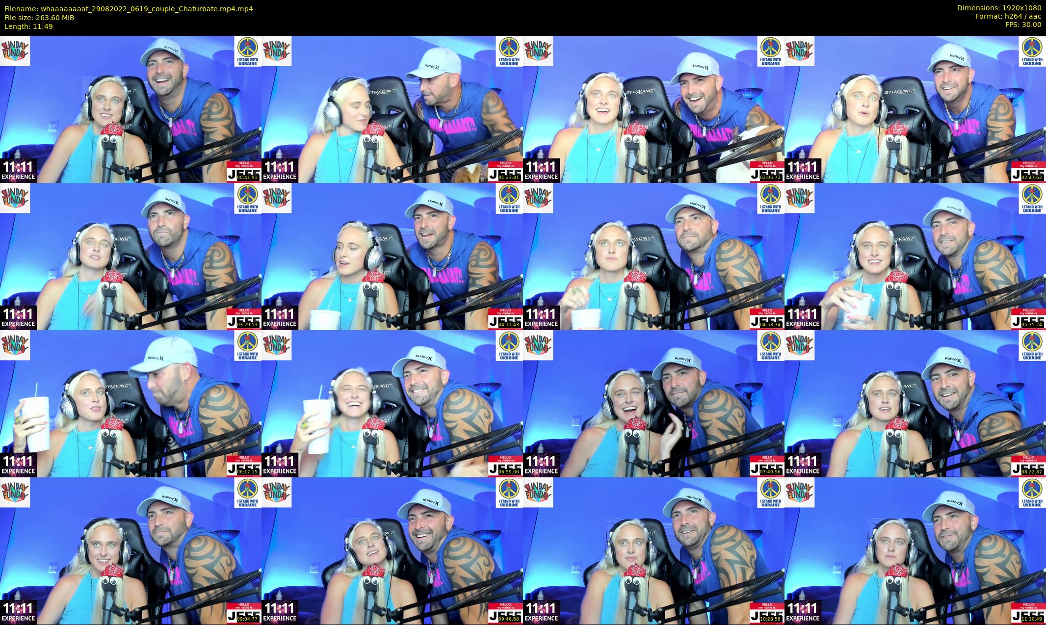 whaaaaaaaat — 12 minute Chaturbate couple cam show recording, 1080p, Aug 29, 2022