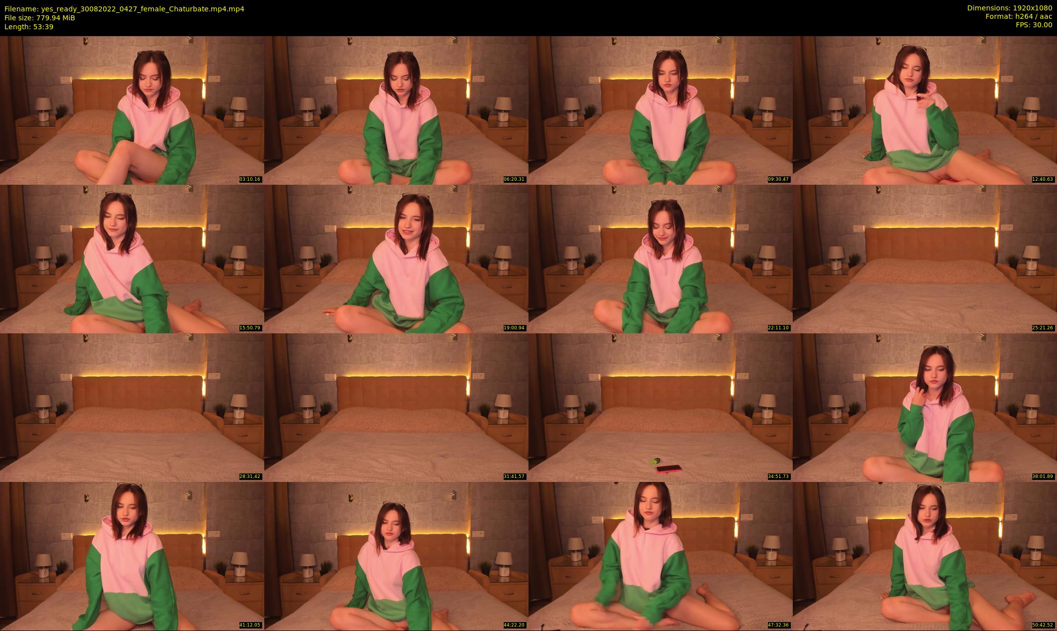 yes_ready — 54 minute Chaturbate female cam show recording, 1080p, Aug 30, 2022