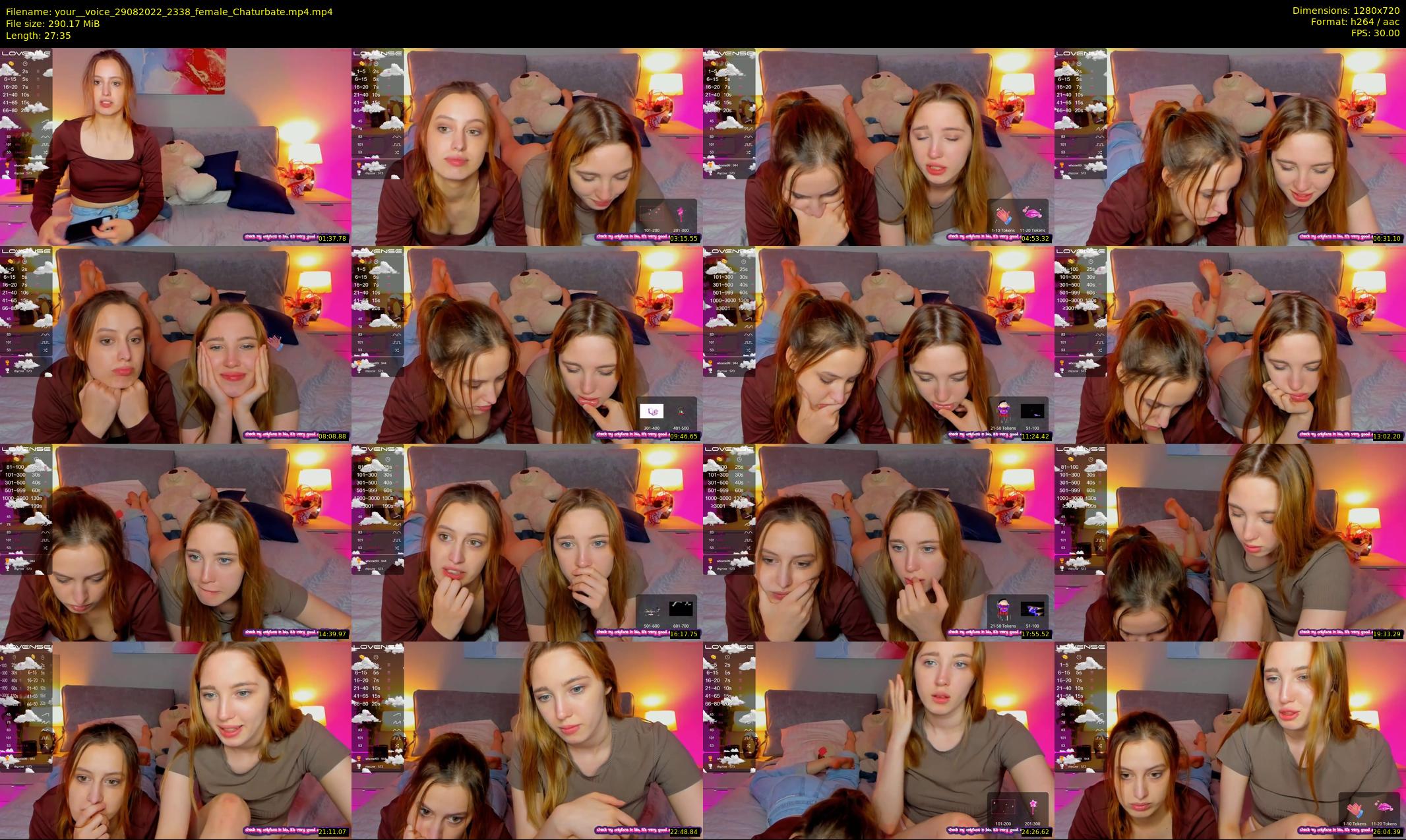 your__voice — 28 minute Chaturbate female cam show recording, 720p, Aug 29, 2022