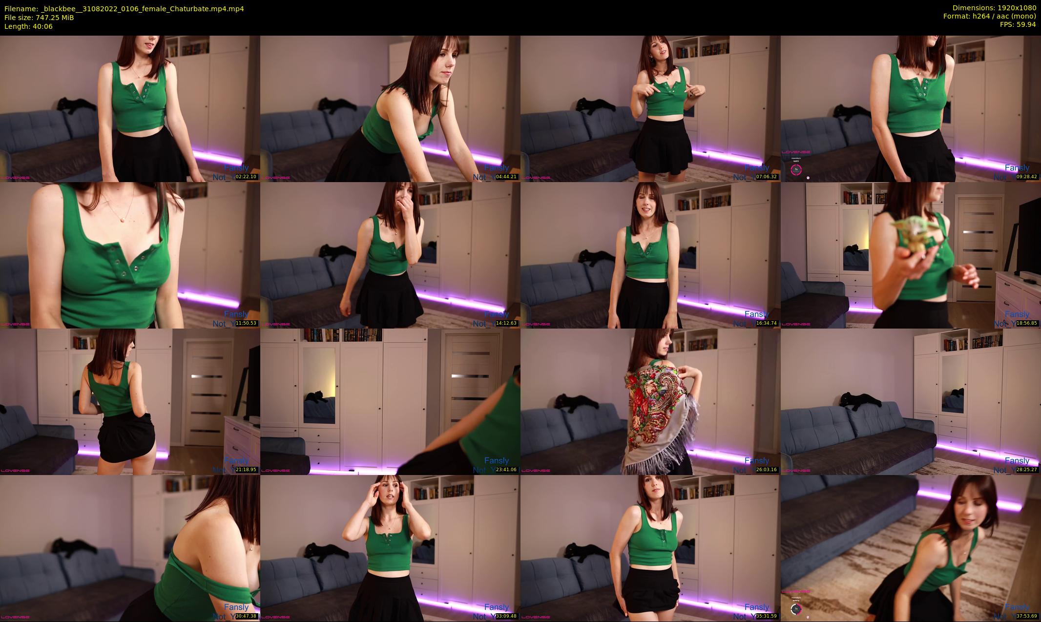_blackbee_ — 41 minute Chaturbate female cam show recording, 1080p, Aug 31, 2022
