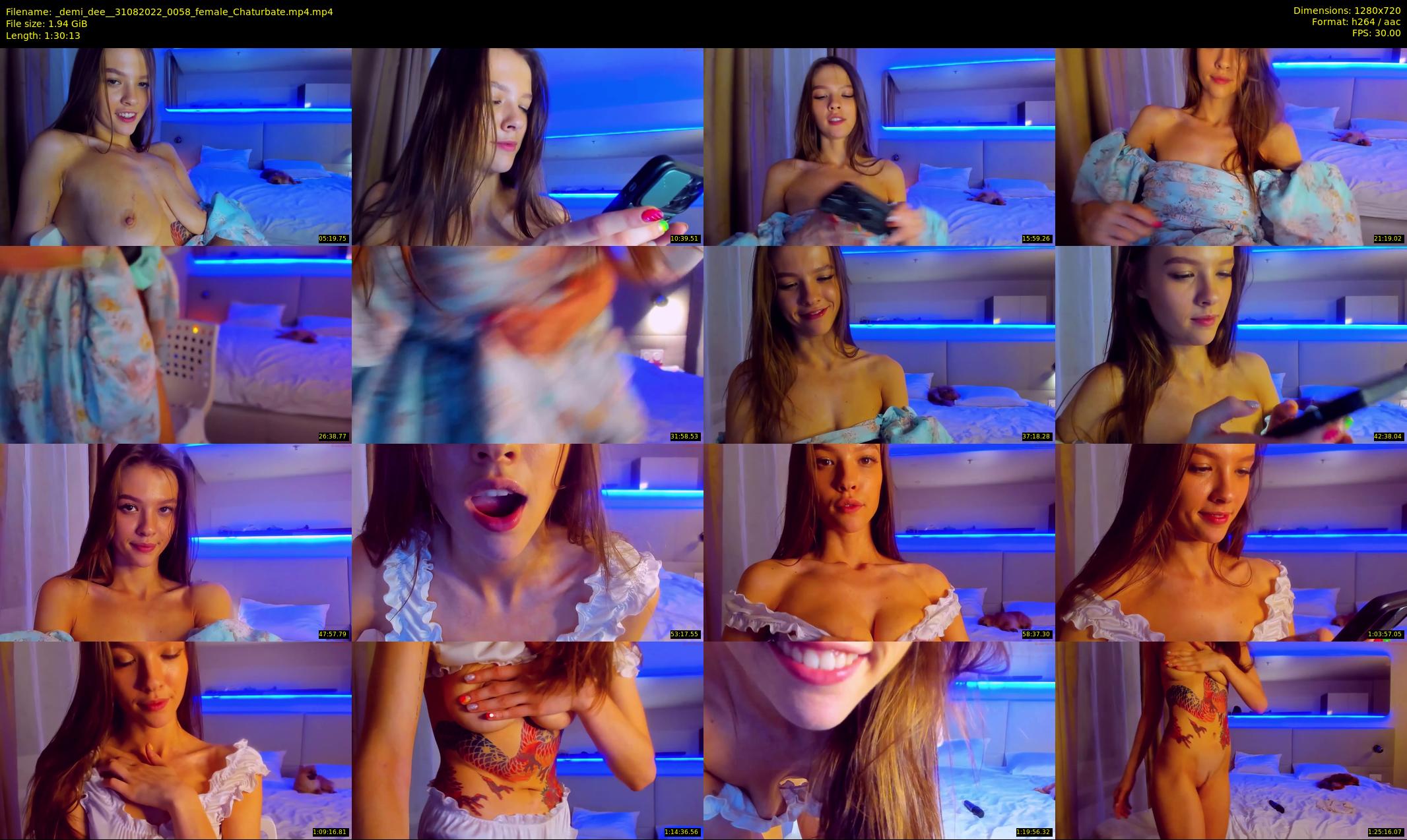 _demi_dee_ — 91 minute Chaturbate female cam show recording, 720p, Aug 31, 2022