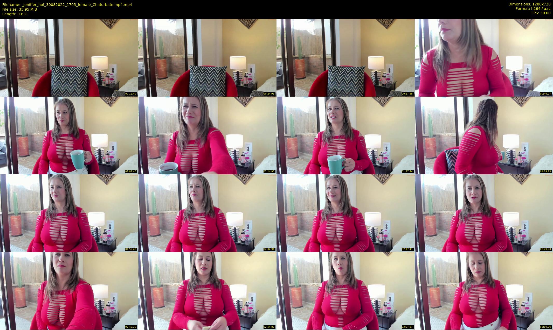 _jeniffer_hot — 4 minute Chaturbate female cam show recording, 720p, Aug 30, 2022