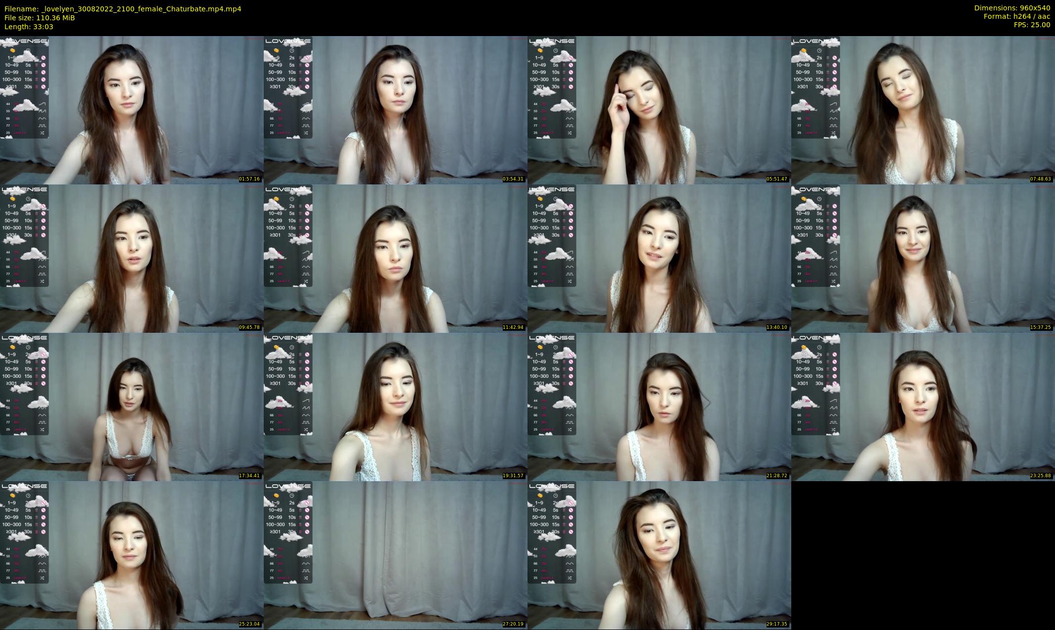 _lovelyen — 34 minute Chaturbate female cam show recording, 480p, Aug 30, 2022