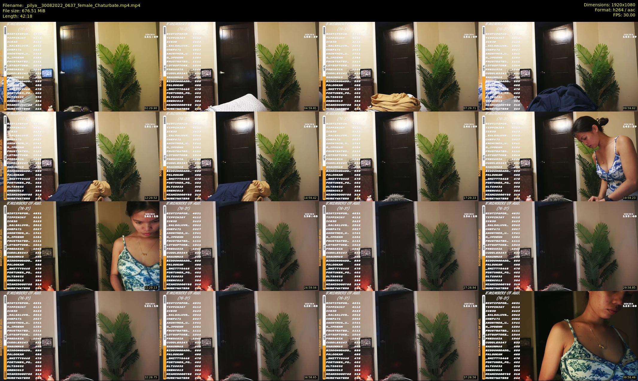 _pilya_ — 43 minute Chaturbate female cam show recording, 1080p, Aug 30, 2022