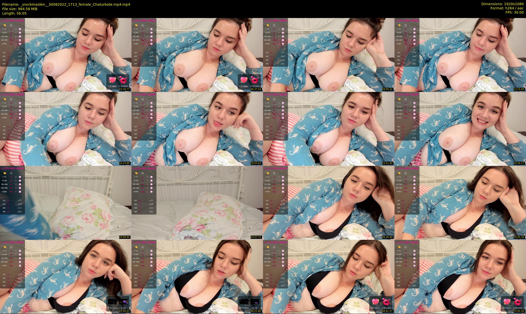 _snorkmaiden_ — 57 minute Chaturbate female cam show recording, 1080p, Aug 30, 2022