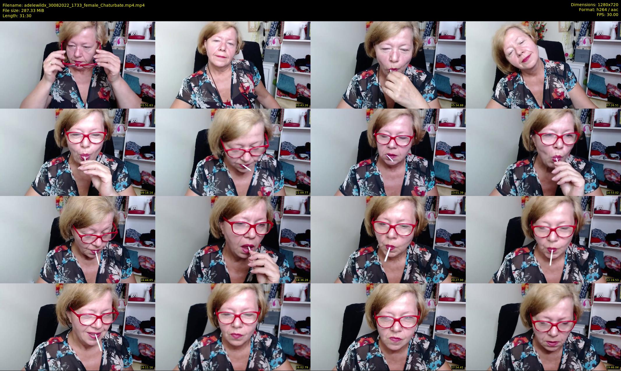 adelewildx — 32 minute Chaturbate female cam show recording, 720p, Aug 30, 2022
