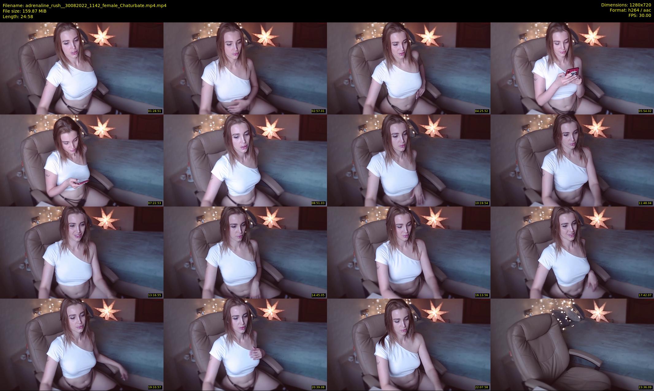adrenaline_rush_ — 25 minute Chaturbate female cam show recording, 720p, Aug 30, 2022