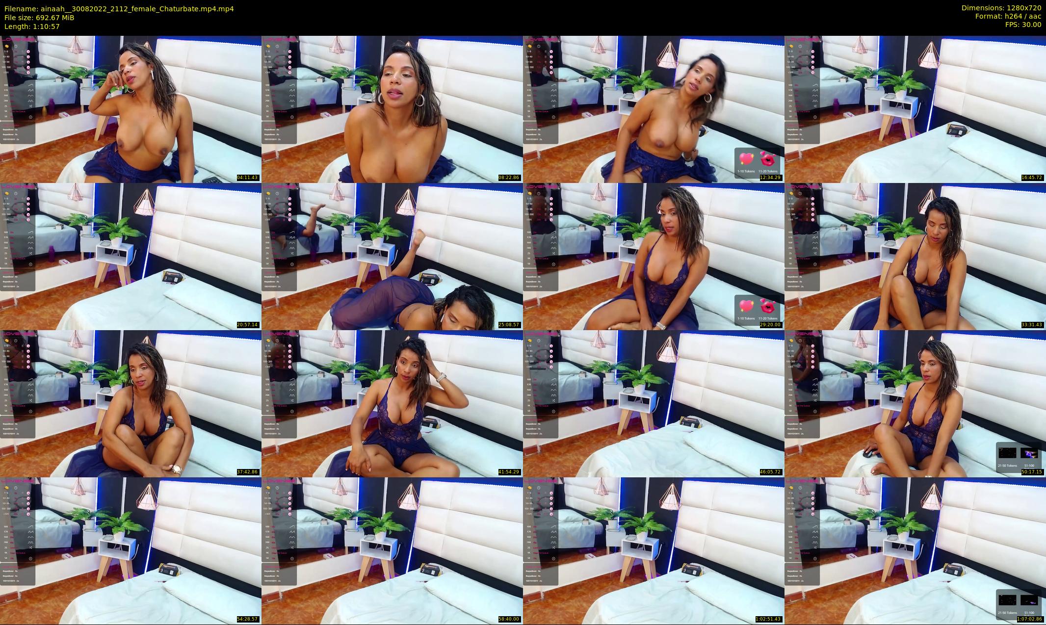 ainaah_ — 71 minute Chaturbate female cam show recording, 720p, Aug 30, 2022
