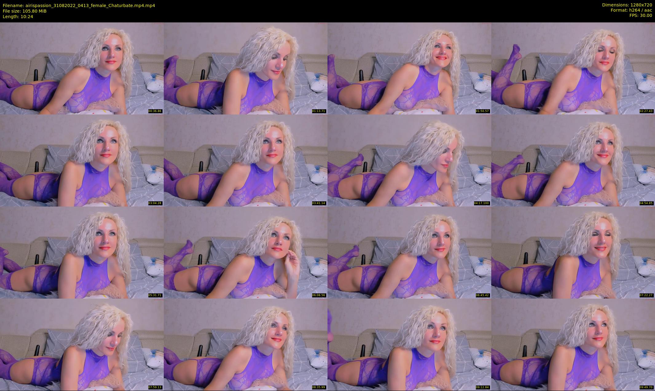 airispassion — 11 minute Chaturbate female cam show recording, 720p, Aug 31, 2022