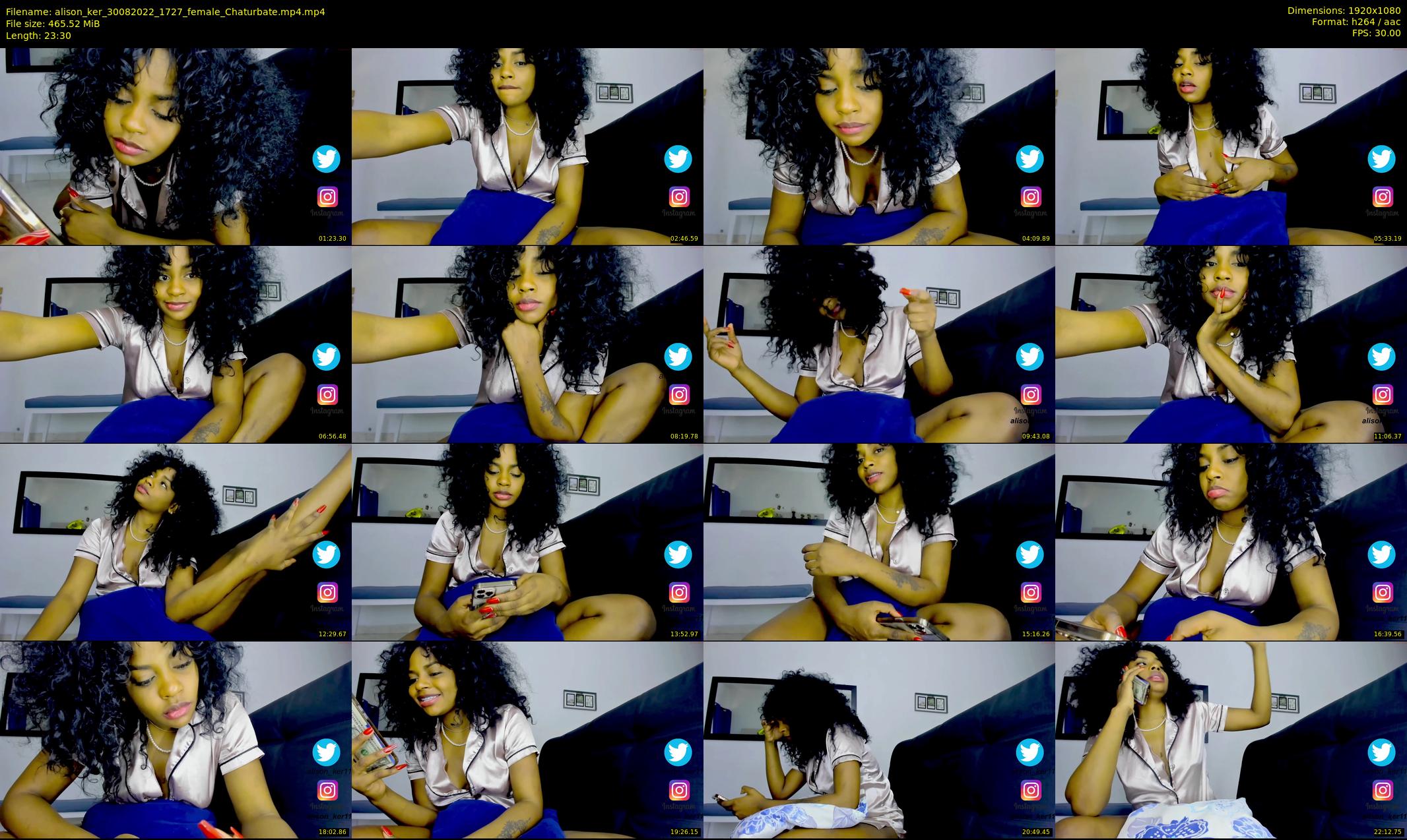 alison_ker — 24 minute Chaturbate female cam show recording, 1080p, Aug 30, 2022