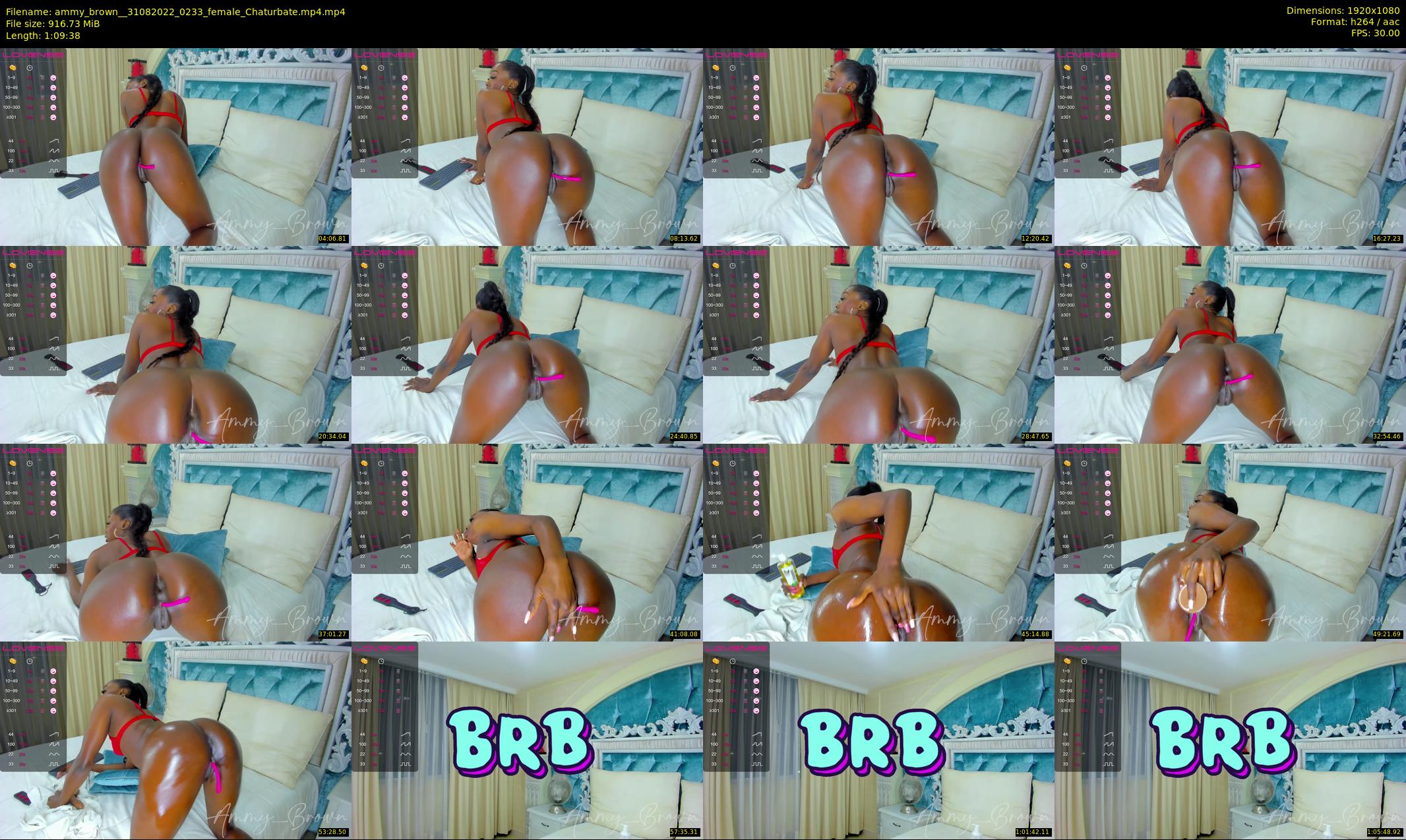 ammy_brown_ — 70 minute Chaturbate female cam show recording, 1080p, Aug 31, 2022