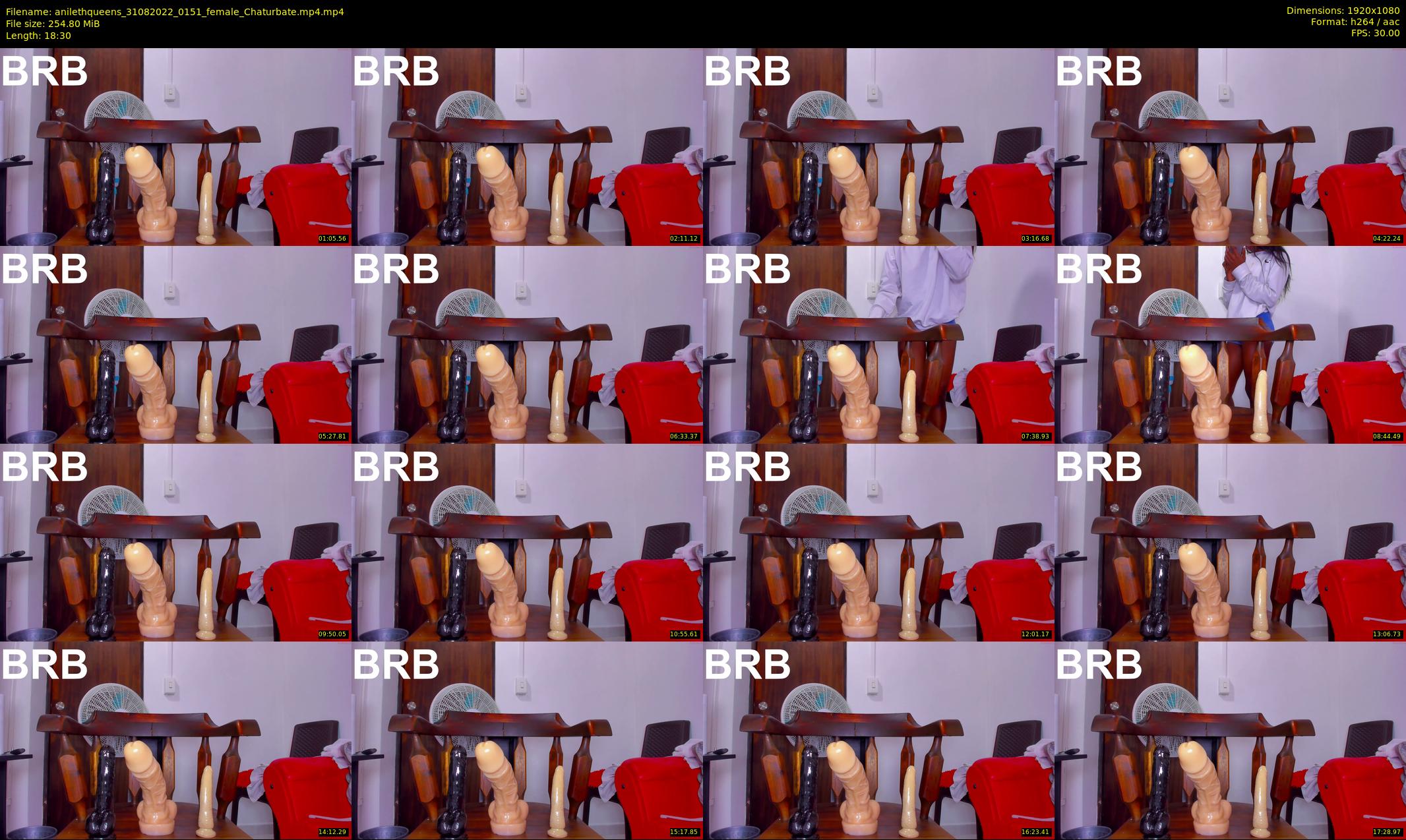 anilethqueens — 19 minute Chaturbate female cam show recording, 1080p, Aug 31, 2022