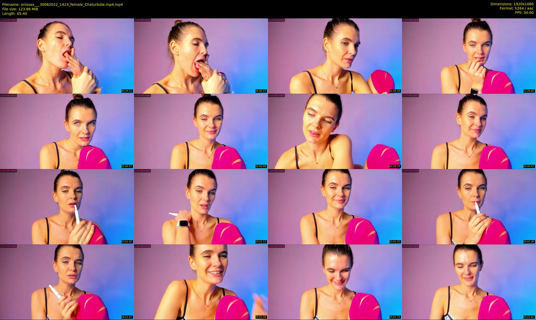 anissaa__ — 6 minute Chaturbate female cam show recording, 1080p, Aug 30, 2022
