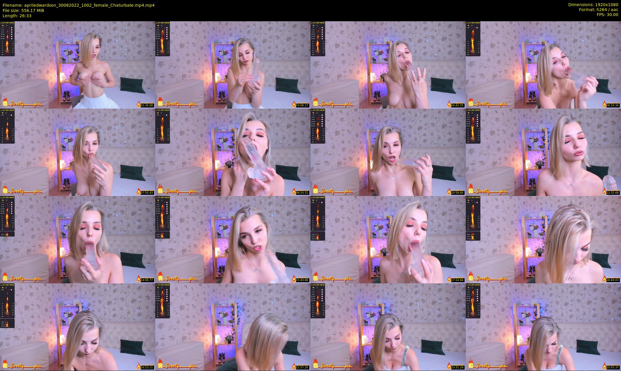 apriledwardson — 27 minute Chaturbate couple cam show recording, 1080p, Aug 30, 2022