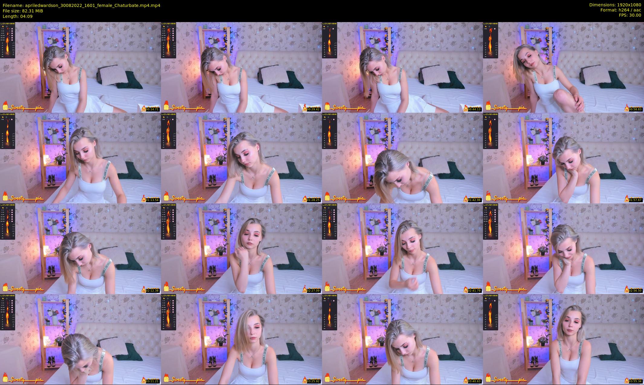 apriledwardson — 5 minute Chaturbate couple cam show recording, 1080p, Aug 30, 2022