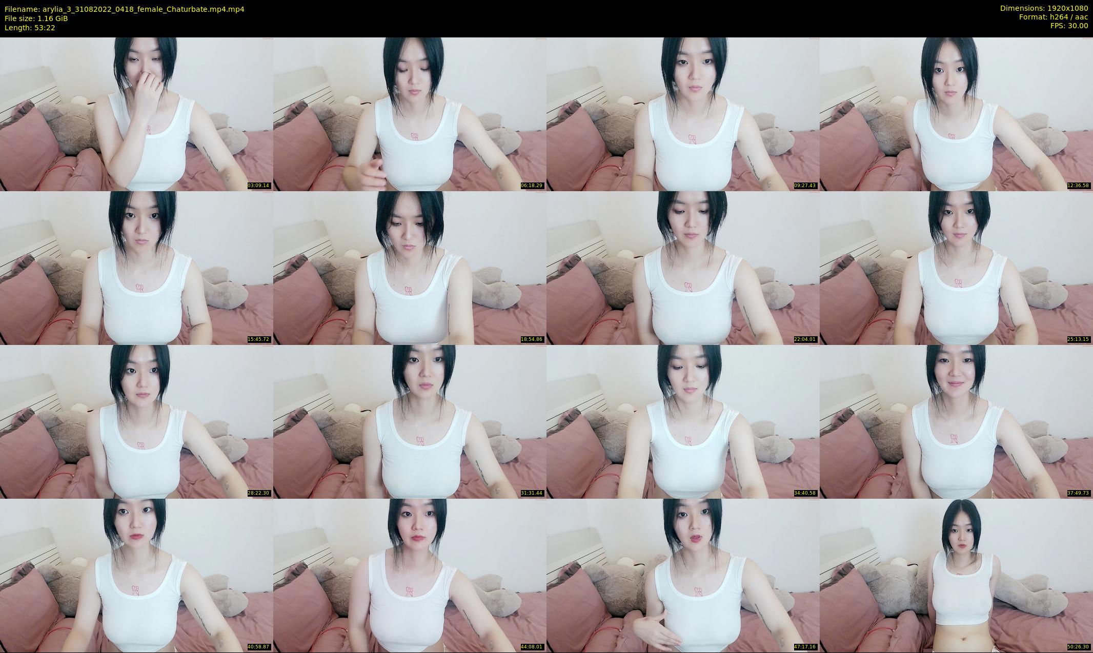 arylia_3 — 54 minute Chaturbate female cam show recording, 1080p, Aug 31, 2022