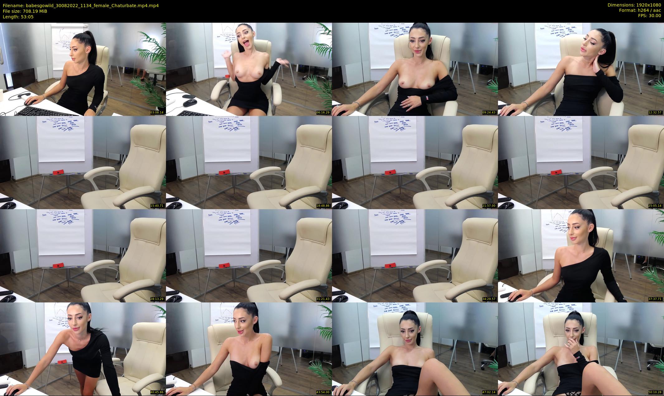 babesgowild — 54 minute Chaturbate couple cam show recording, 1080p, Aug 30, 2022