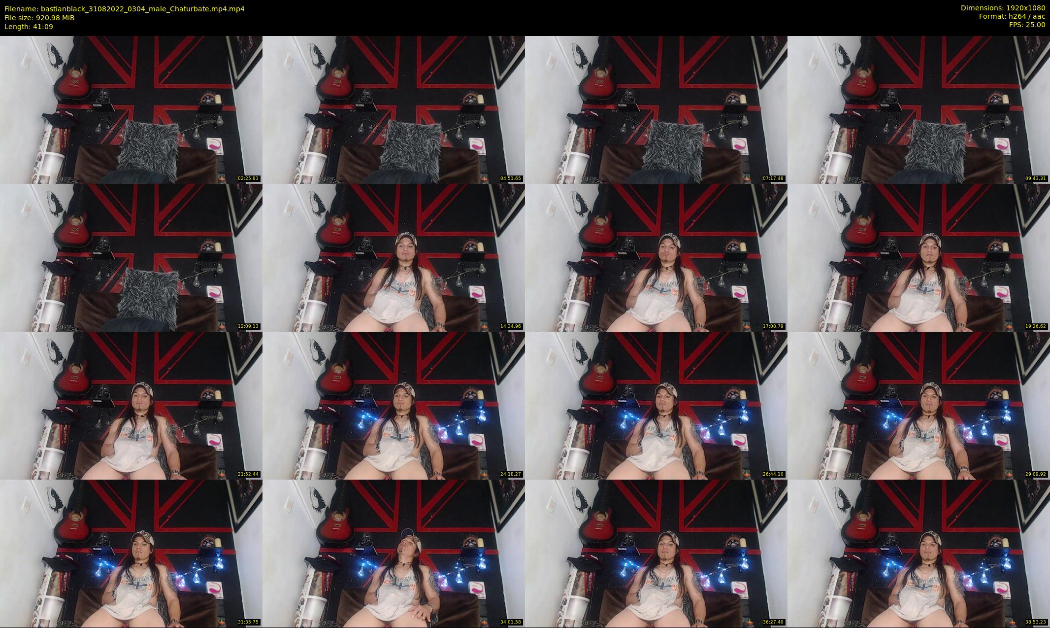 bastianblack — 42 minute Chaturbate male cam show recording, 1080p, Aug 31, 2022