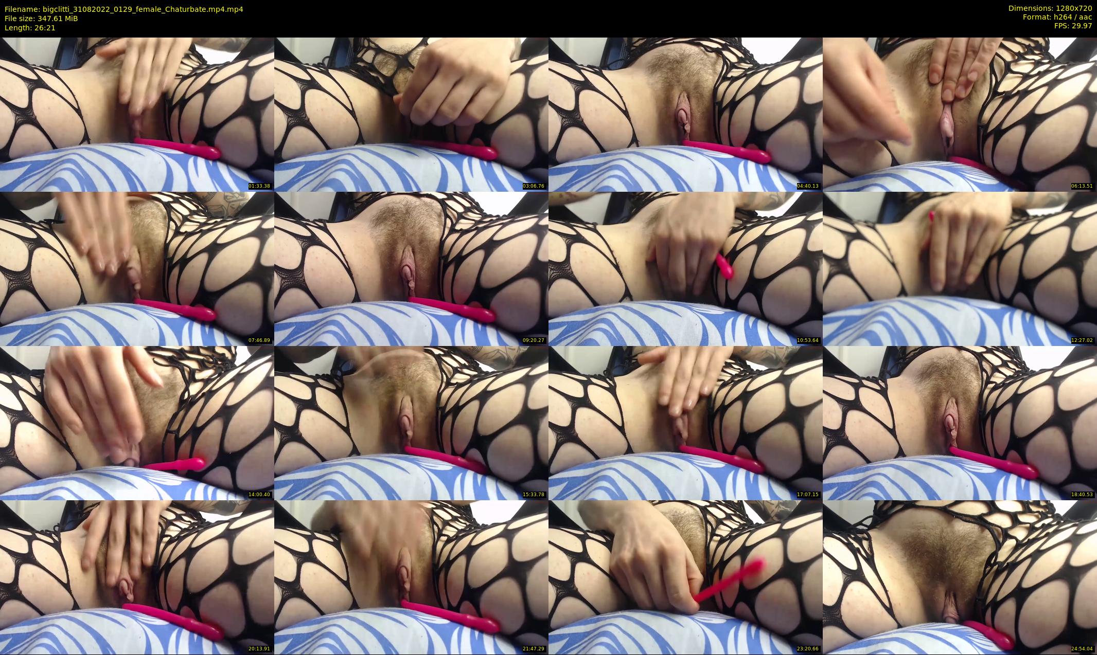 bigclitti — 27 minute Chaturbate female cam show recording, 720p, Aug 31, 2022