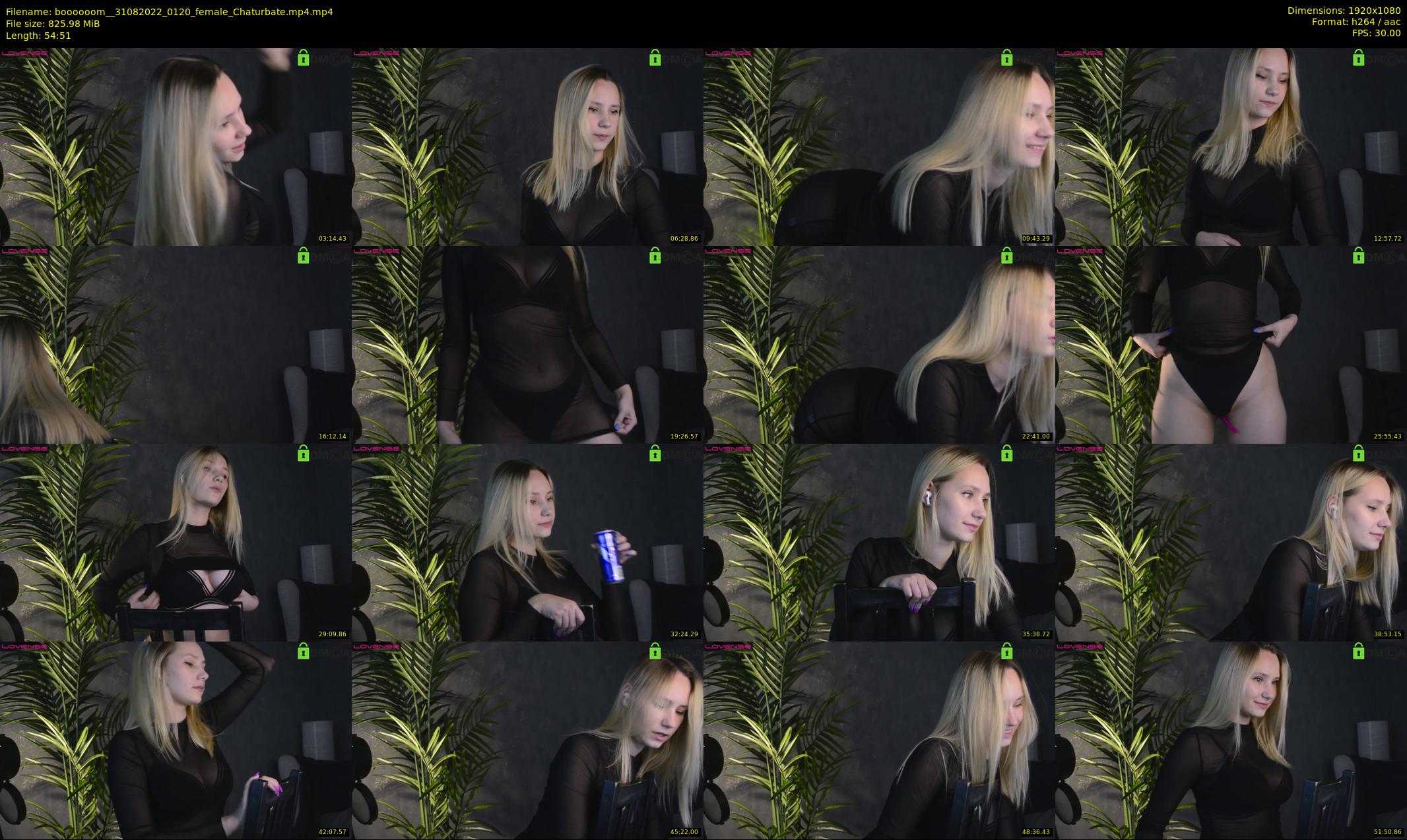 boooooom_ — 55 minute Chaturbate female cam show recording, 1080p, Aug 31, 2022