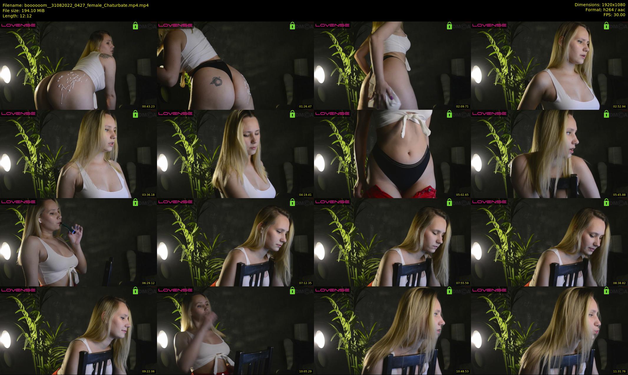 boooooom_ — 13 minute Chaturbate female cam show recording, 1080p, Aug 31, 2022