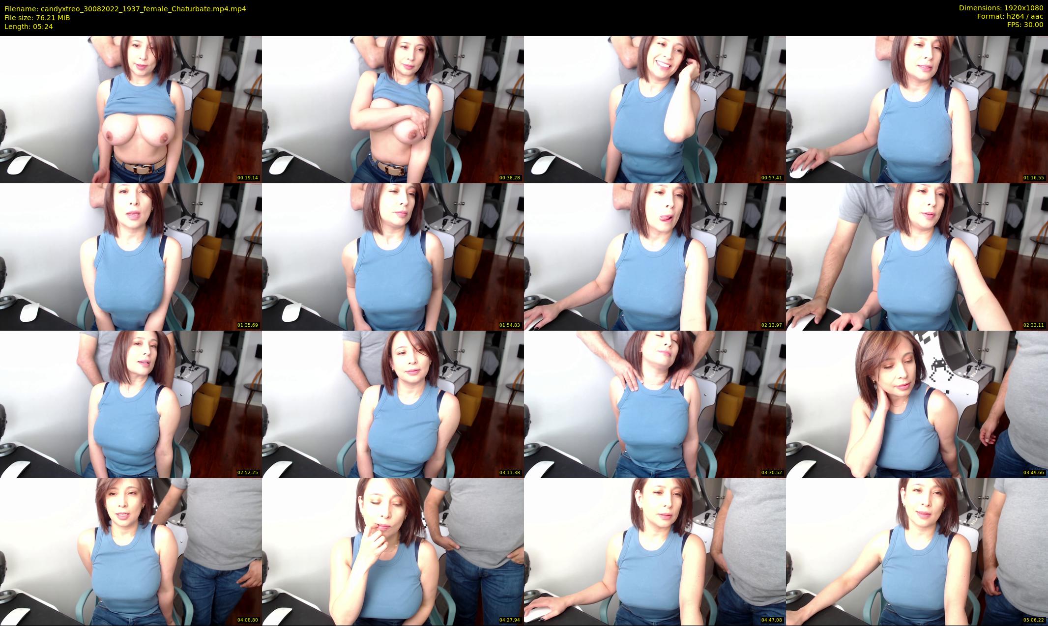 candyxtreo — 6 minute Chaturbate couple cam show recording, 1080p, Aug 30, 2022