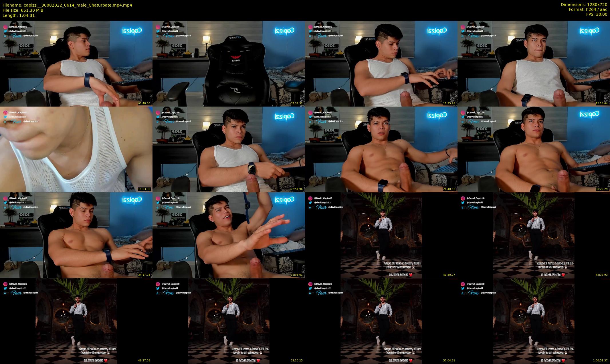 capizzi_ — 65 minute Chaturbate male cam show recording, 720p, Aug 30, 2022