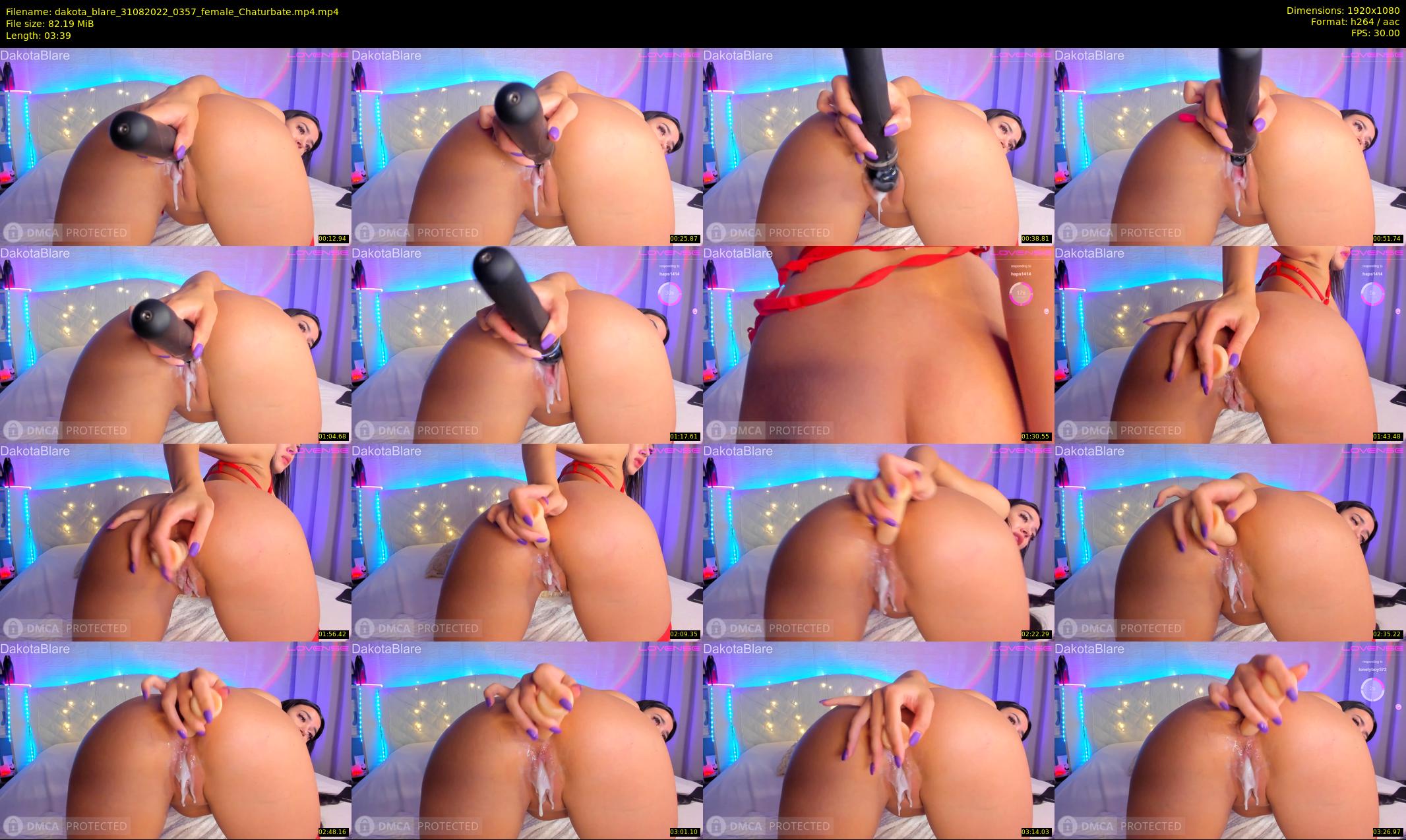 dakota_blare — 4 minute Chaturbate female cam show recording, 1080p, Aug 31, 2022