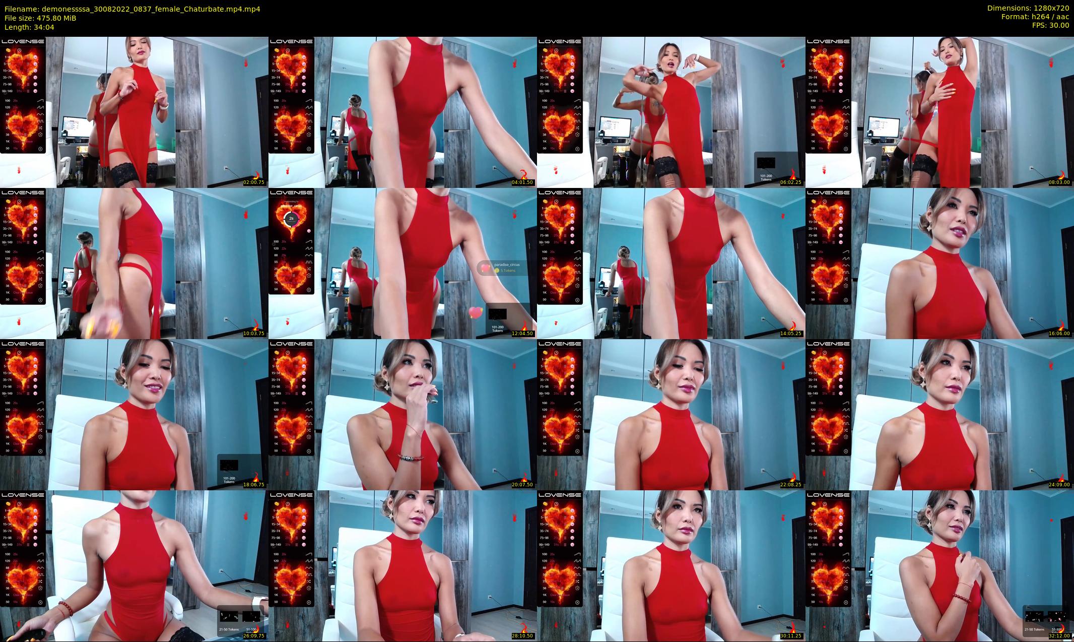 demonessssa — 35 minute Chaturbate female cam show recording, 720p, Aug 30, 2022