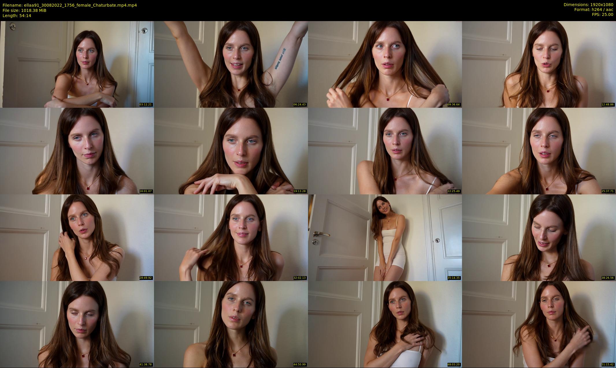 ellaa91 — 55 minute Chaturbate female cam show recording, 1080p, Aug 30, 2022