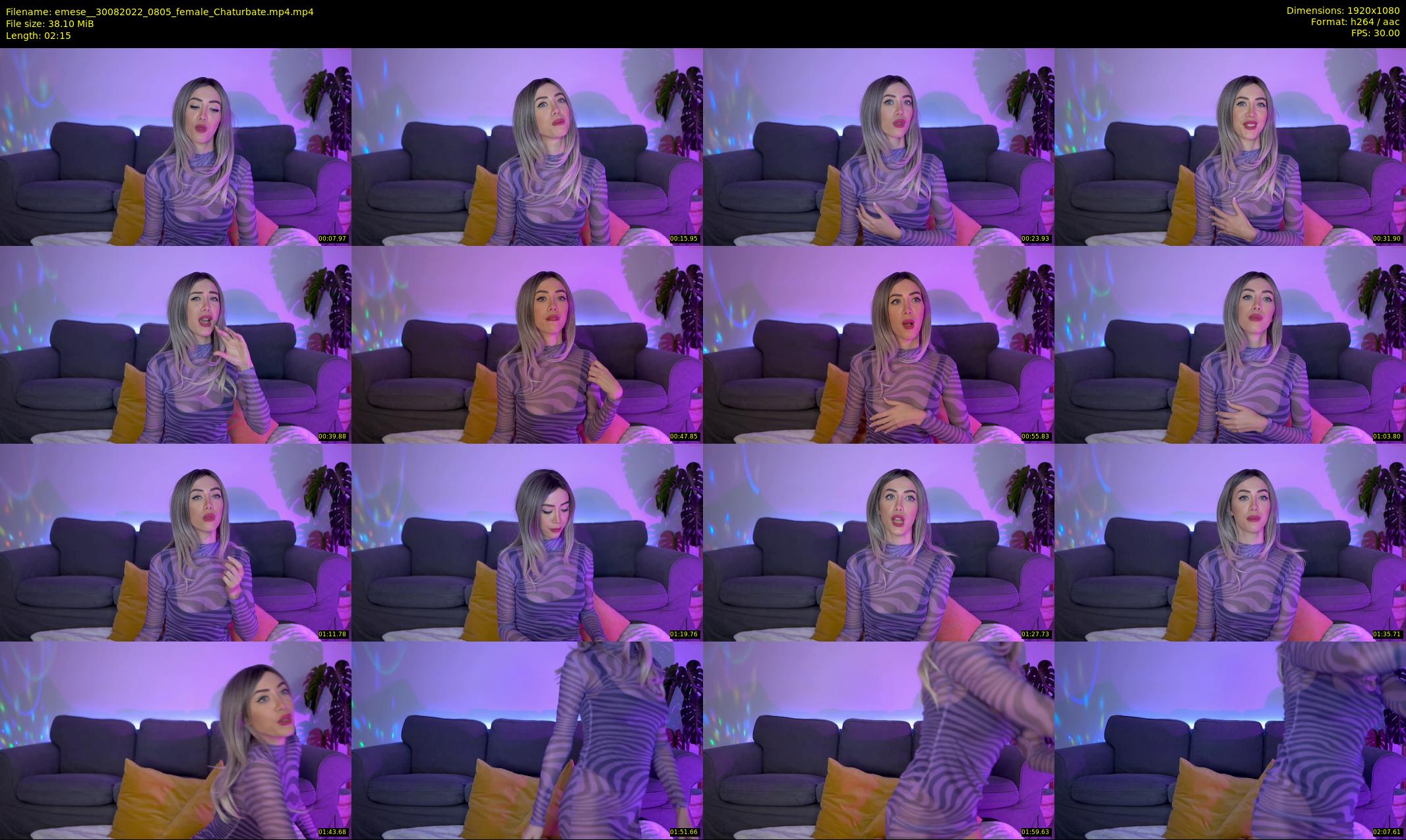 emese_ — 3 minute Chaturbate female cam show recording, 1080p, Aug 30, 2022