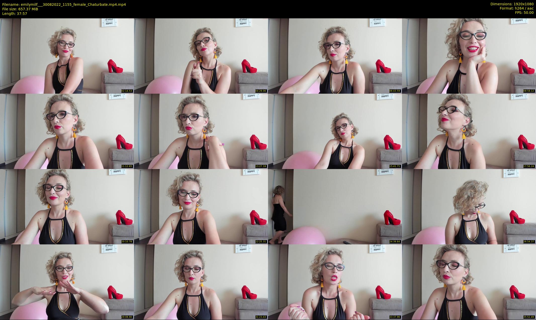emilymilf__ — 38 minute Chaturbate female cam show recording, 1080p, Aug 30, 2022