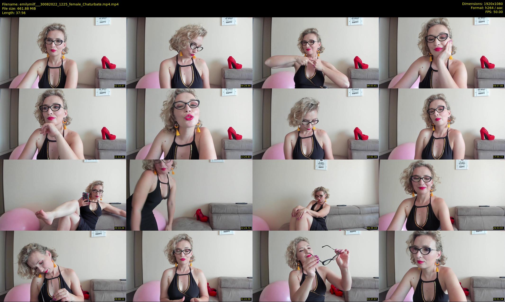 emilymilf__ — 38 minute Chaturbate female cam show recording, 1080p, Aug 30, 2022