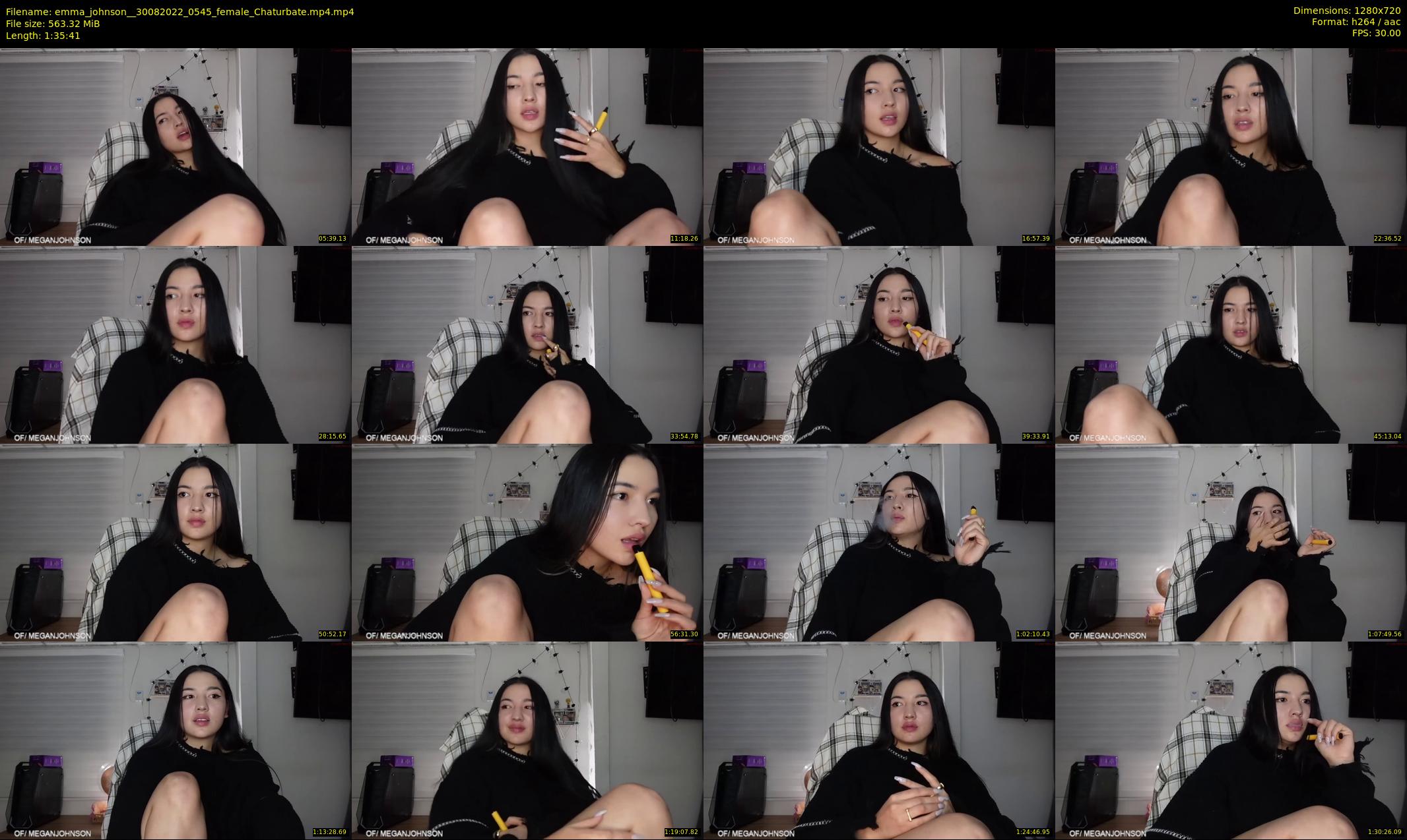 emma_johnson_ — 96 minute Chaturbate female cam show recording, 720p, Aug 30, 2022
