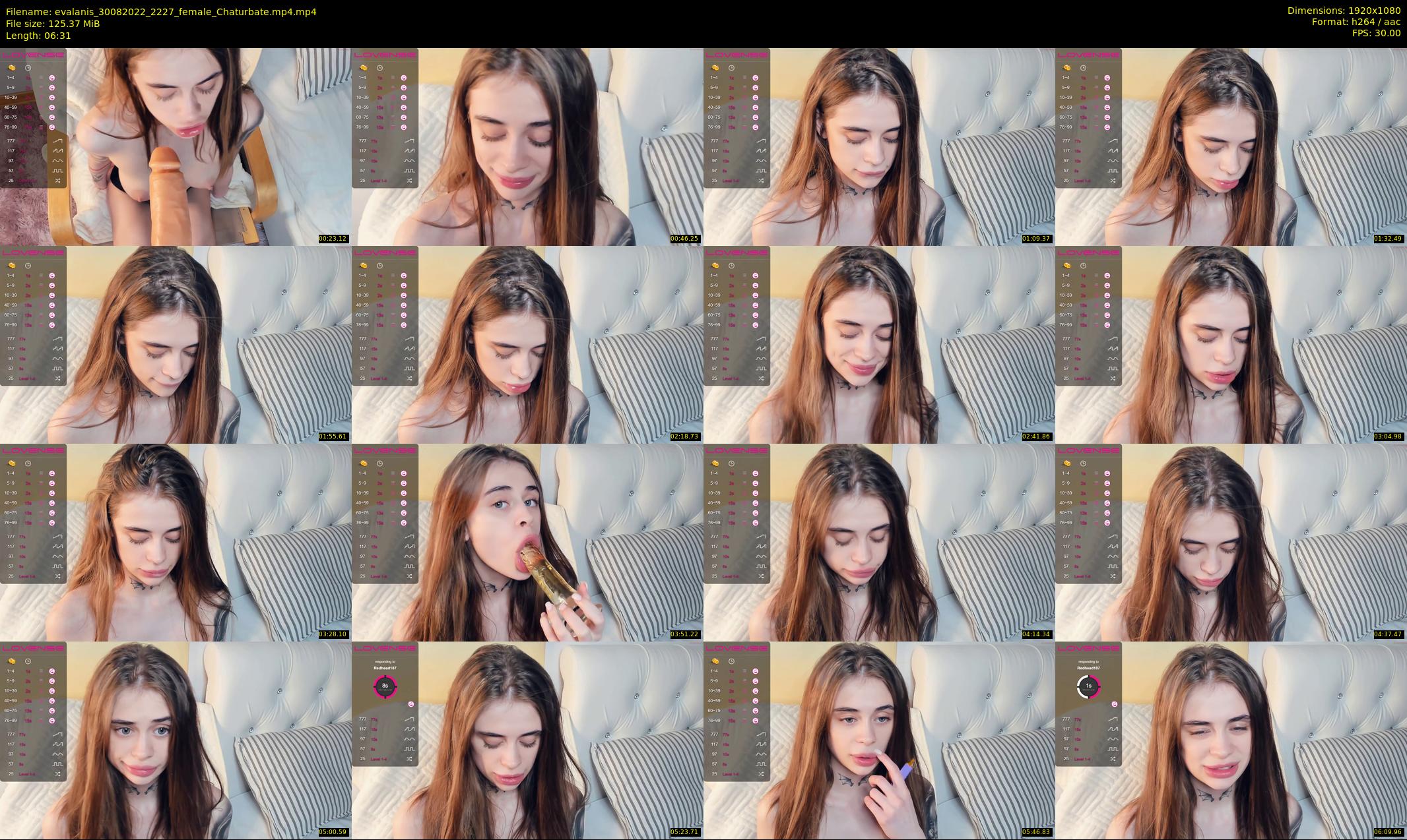 evalanis — 7 minute Chaturbate couple cam show recording, 1080p, Aug 30, 2022