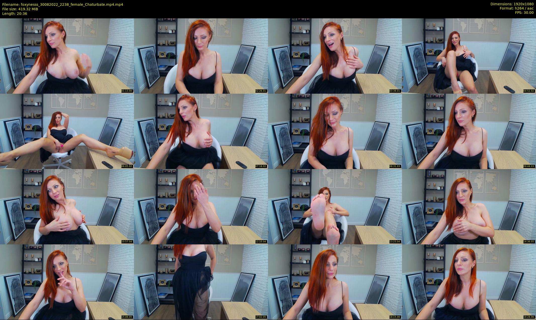 foxynesss — 21 minute Chaturbate female cam show recording, 1080p, Aug 30, 2022