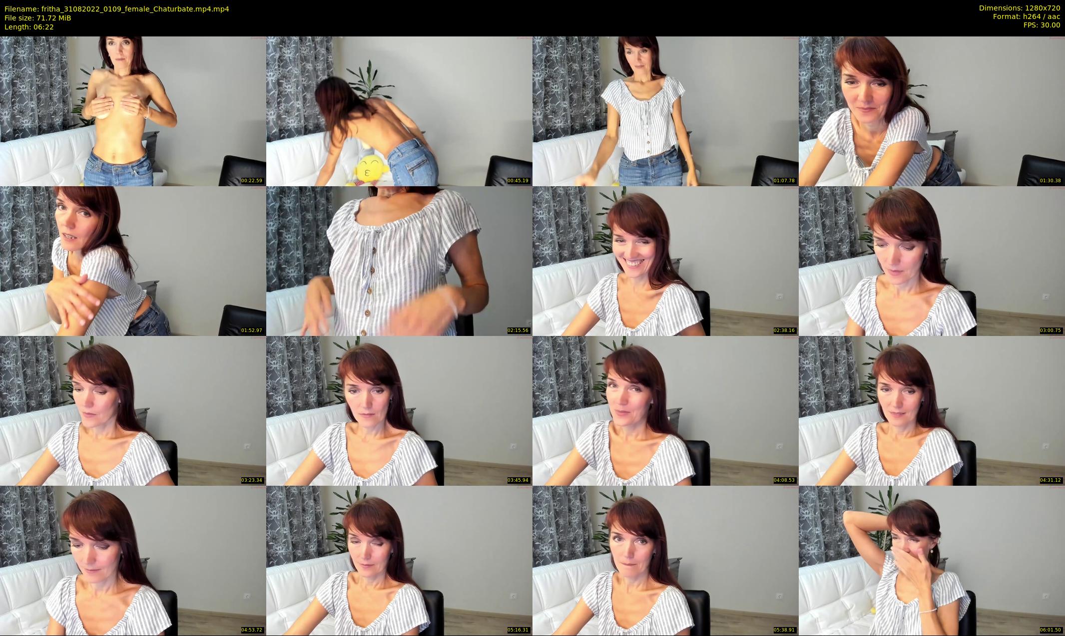 fritha — 7 minute Chaturbate female cam show recording, 720p, Aug 31, 2022
