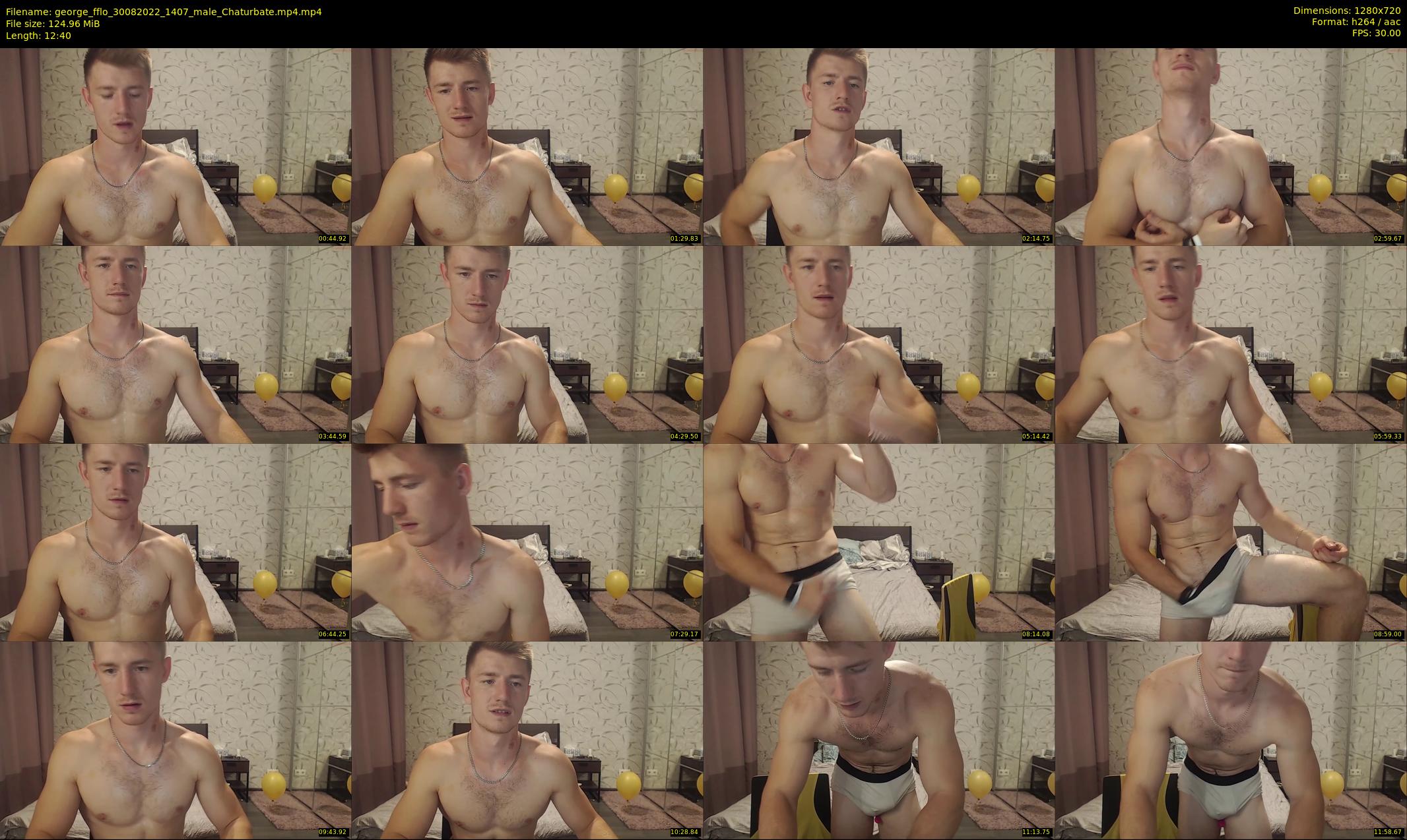 george_fflo — 13 minute Chaturbate male cam show recording, 720p, Aug 30, 2022