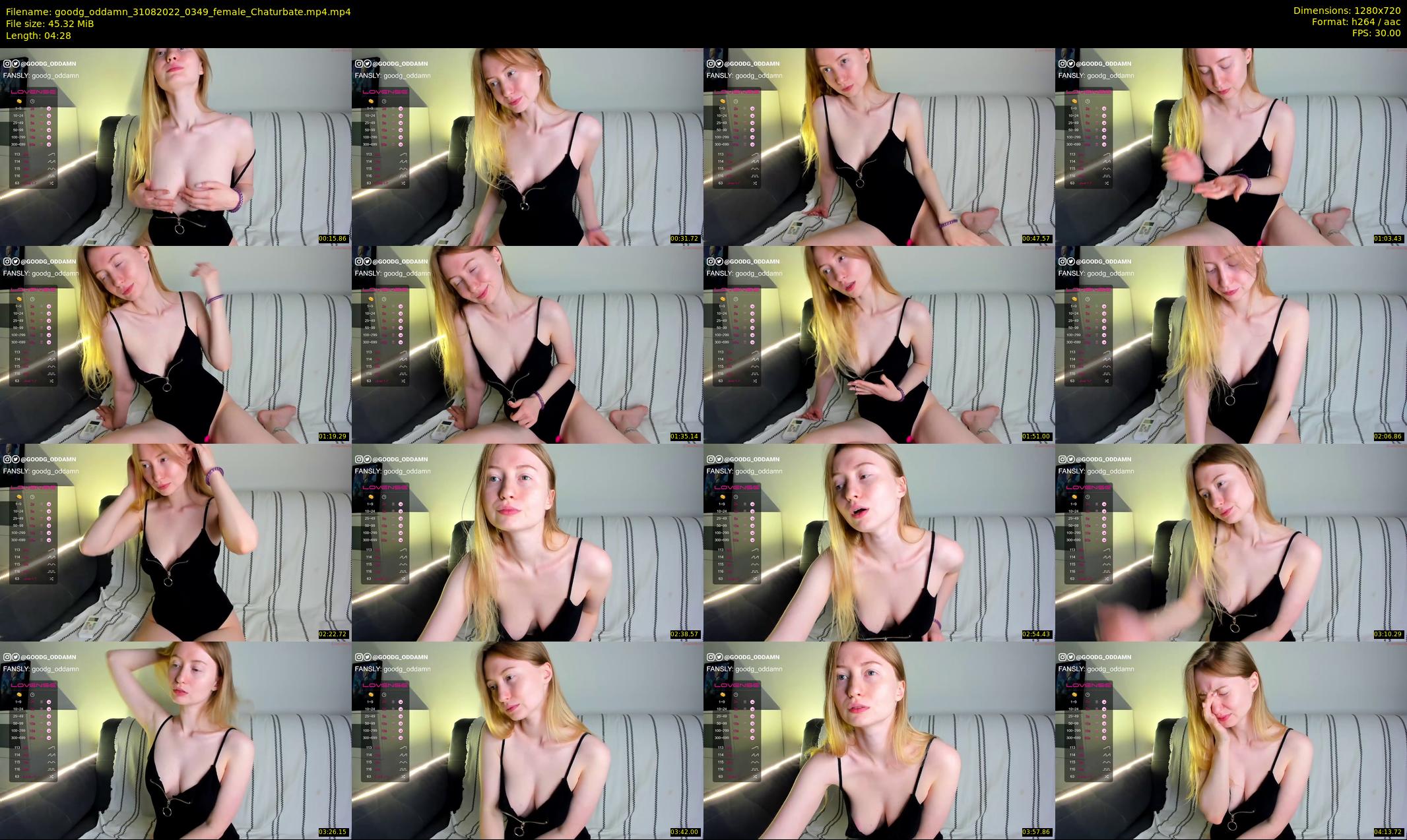 goodg_oddamn — 5 minute Chaturbate female cam show recording, 720p, Aug 31, 2022