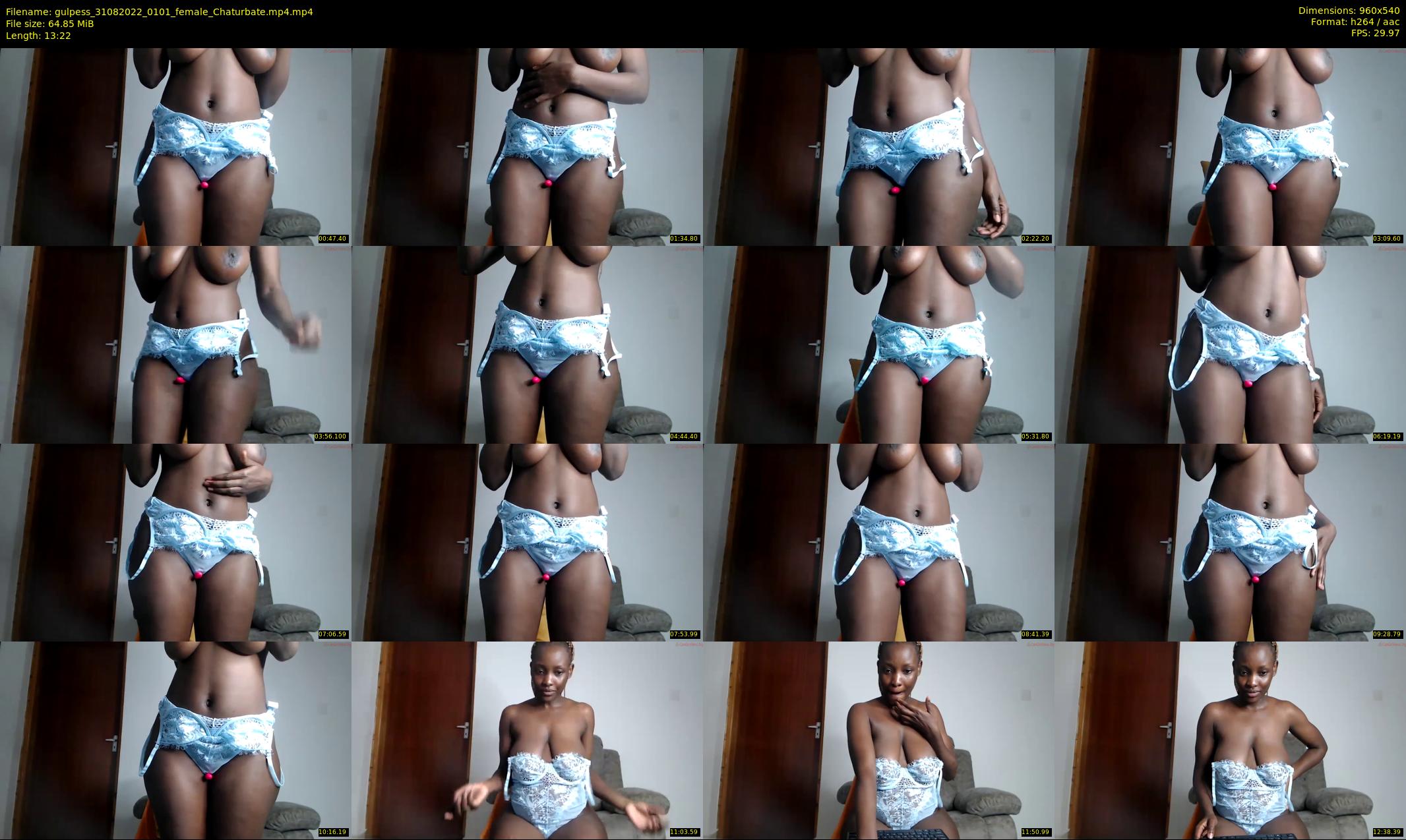 gulpess — 14 minute Chaturbate female cam show recording, 480p, Aug 31, 2022