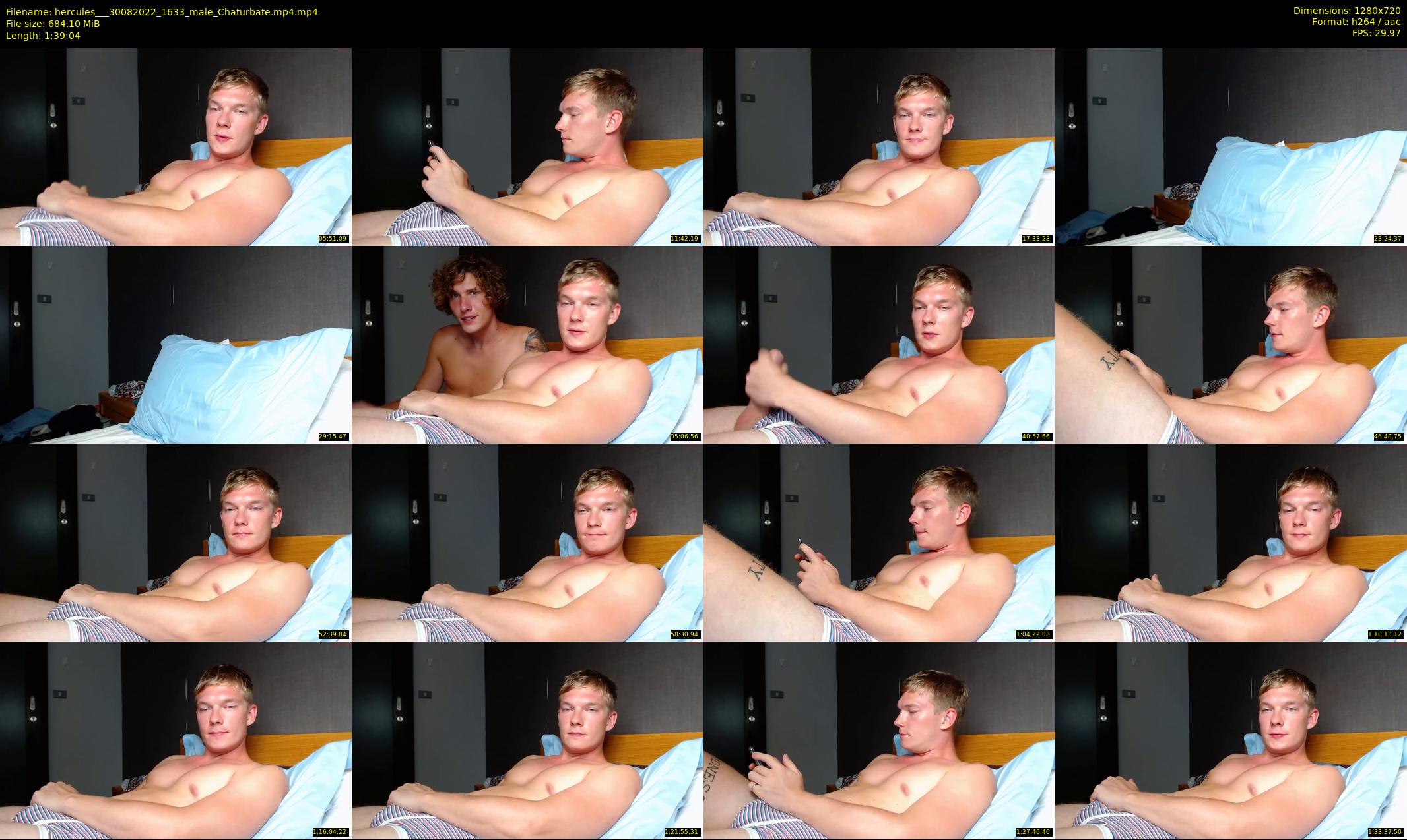 hercules__ — 100 minute Chaturbate male cam show recording, 720p, Aug 30, 2022