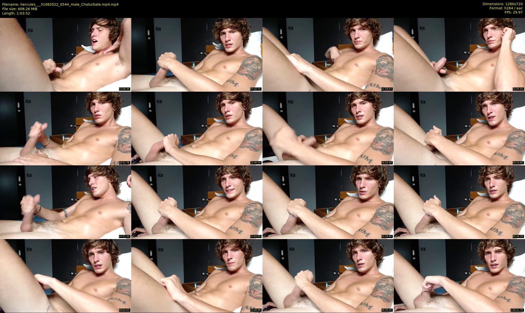 hercules__ — 64 minute Chaturbate male cam show recording, 720p, Aug 31, 2022