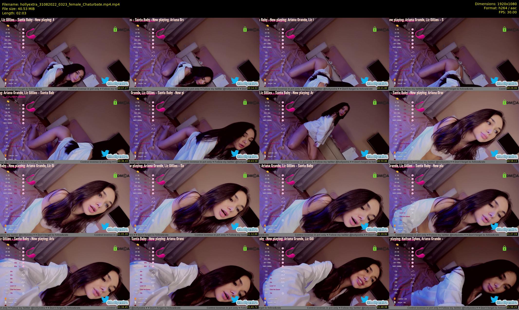 hollyextra — 3 minute Chaturbate female cam show recording, 1080p, Aug 31, 2022