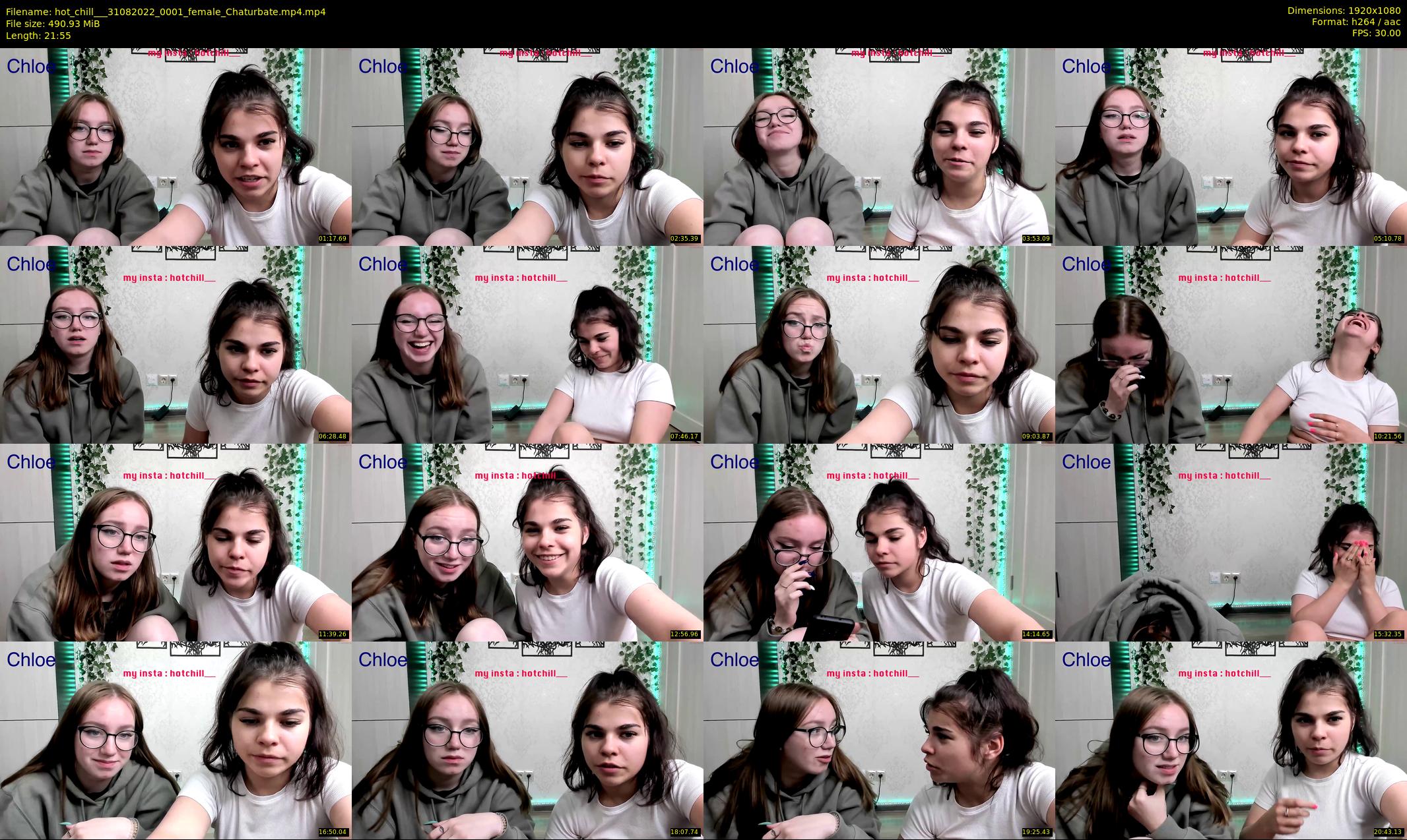 hot_chill__ — 22 minute Chaturbate female cam show recording, 1080p, Aug 31, 2022