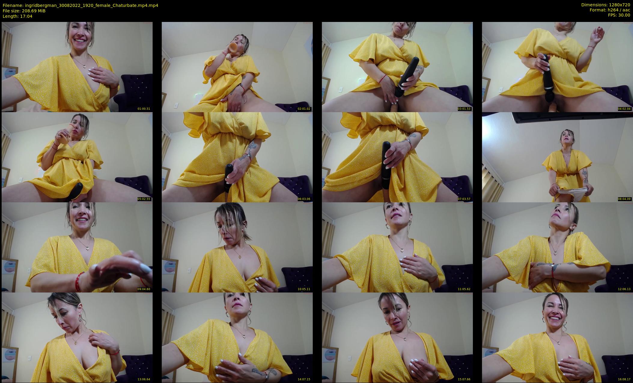 ingridbergman — 18 minute Chaturbate female cam show recording, 720p, Aug 30, 2022