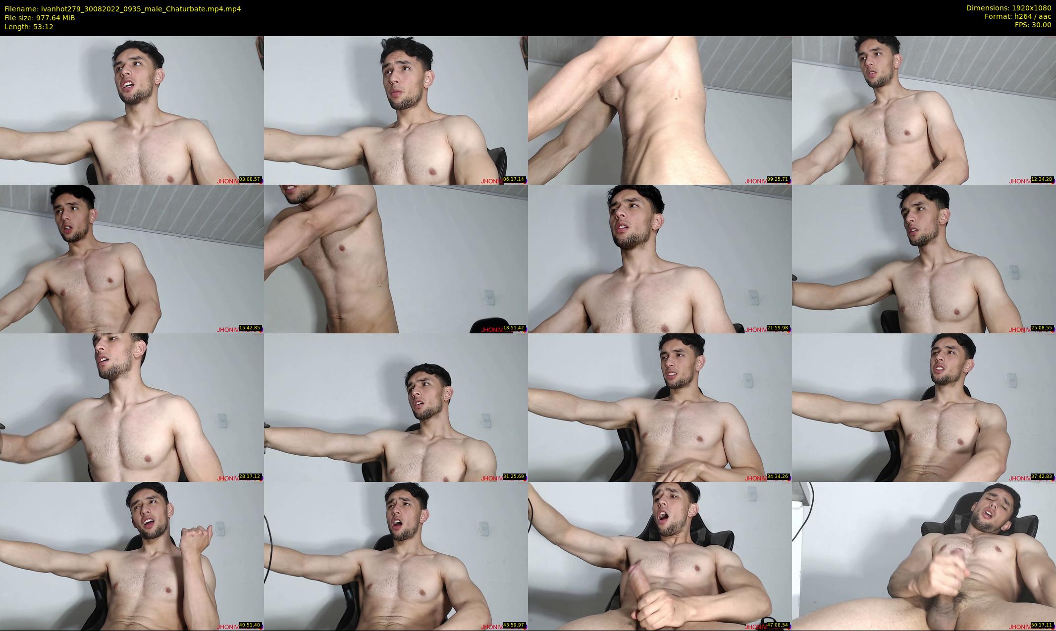 ivanhot279 — 54 minute Chaturbate male cam show recording, 1080p, Aug 30, 2022
