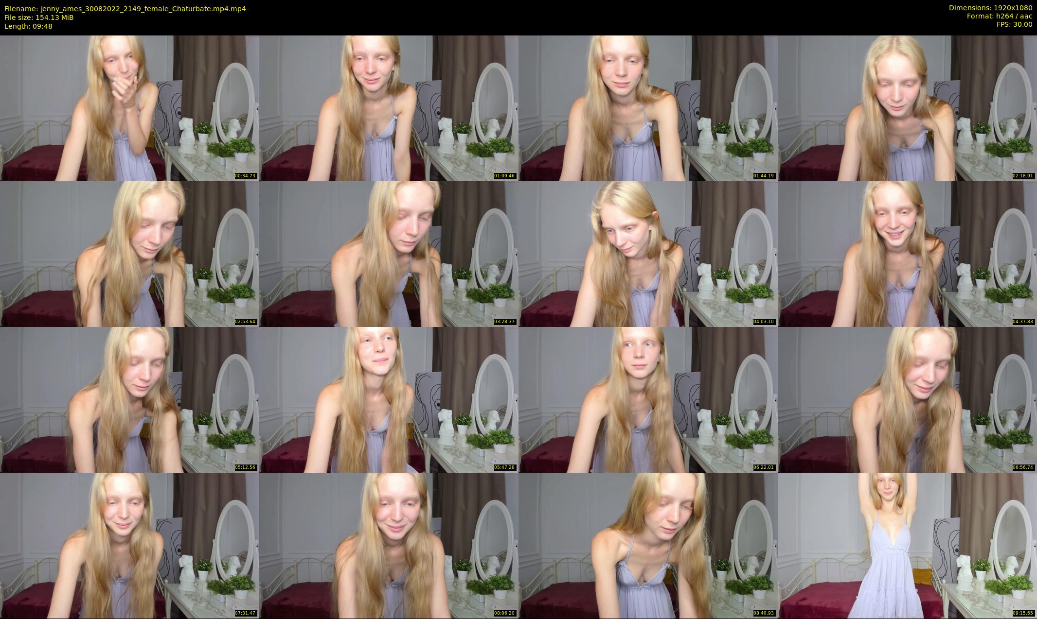 jenny_ames — 10 minute Chaturbate female cam show recording, 1080p, Aug 30, 2022